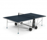 Всепогодный теннисный стол CORNILLEAU Outdoor 100X для улицы (темно-синий) с сеткой