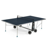 Всепогодный теннисный стол CORNILLEAU Outdoor 100X для улицы (темно-синий) с сеткой