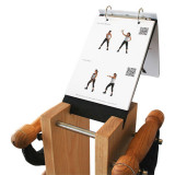 NOHrD Swing Turm Набор гантелей с подставкой, материал: дуб, общий вес: 26 кг