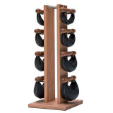 NOHrD Swing Turm Набор гантелей с подставкой, материал: вишня, общий вес: 26 кг 