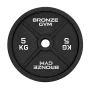 Диск олимпийский BRONZE GYM чугунный 5 кг окрашенный 51 мм.