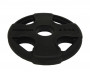 Олимпийский обрезиненный диск FOREMAN PRR 2,5 кг, черный