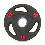 Набор дисков 51 мм. с 3-мя хватами от 2,5-25 кг VictoryFit с полиуретановым покрытием