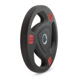 Набор дисков 51 мм. с 3-мя хватами от 2,5-25 кг VictoryFit с полиуретановым покрытием