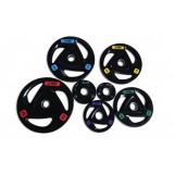 Диск обрезиненный c 3-м хватом Smith Strength 25 кг