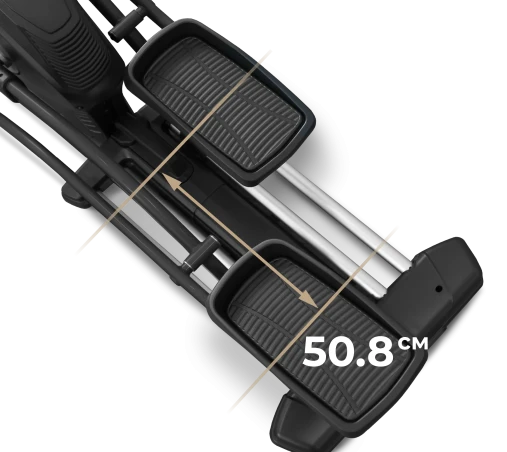 Профессиональный эллиптический тренажер BRONZE GYM X800M с автонаклоном профессиональный