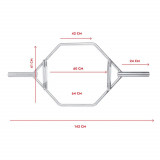 Гриф олимпийский Трэп PERFORM BETTER