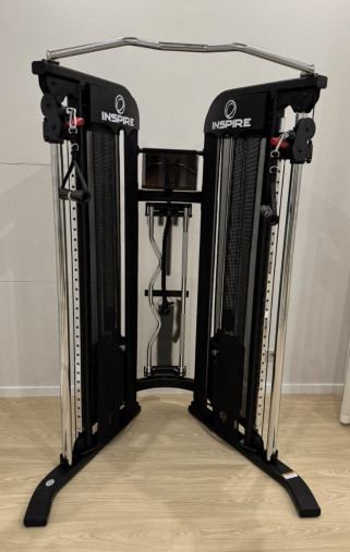 Блочная стойка для функционального тренинга INSPIRE FT1 (FT10B) черный (двойная регулируемая тяга)