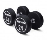 Набор уретановых гантелей Ziva 12-30 кг (10 пар)