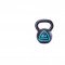 Чугунная гиря LIVEPRO Solid Cast Iron Kettlebell 8 кг, черный/синий Чугунная гиря LIVEPRO Solid Cast Iron Kettlebell 8 кг, черный/синий