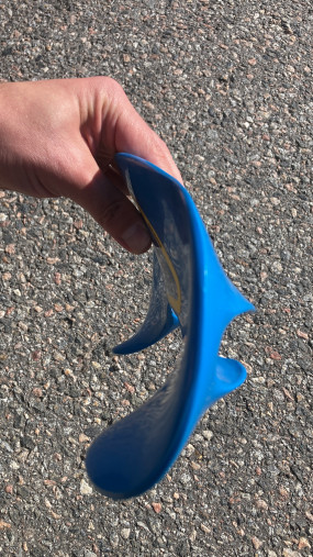 Накладка на гриф PERFORM BETTER Manta Ray синий Накладка на гриф PERFORM BETTER Manta Ray синий